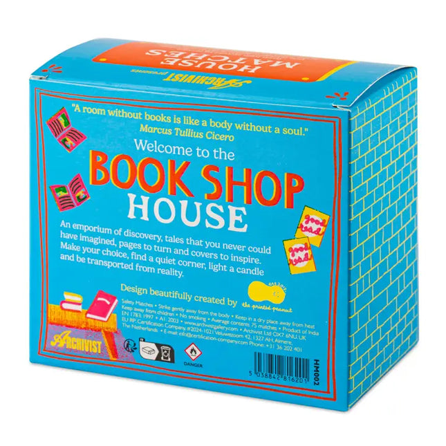 The Bookshop | House Matchboxes by Archivist