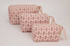 Organic Cotton Toiletry Bag (Small) - Ditsy Floral Blush