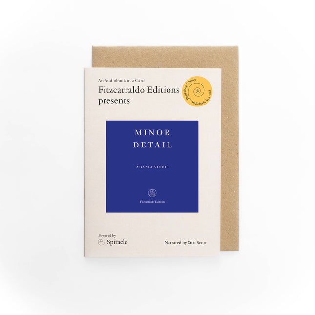 Audiobook In A Card: Minor Detail by Adania Shibli
