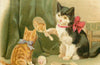 Little Vintage  Greeting Card