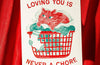 Never a Chore Cat - Risograph Greeting Card