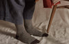 Fine Merino Wool Socks | Brown Marl
