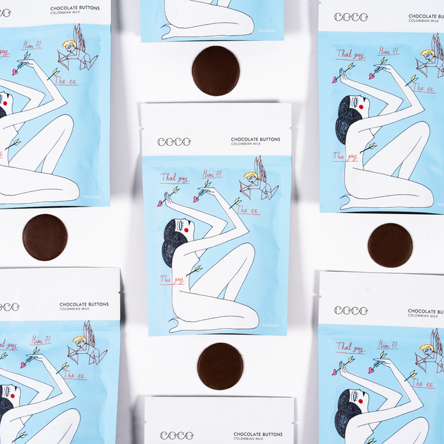 Milk Chocolate Giant Buttons