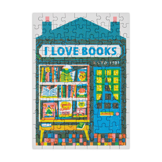 Book Shop - 99 Piece Mini Jigsaw Puzzle