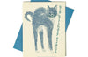 Big Birthday Stretch - Risograph Card