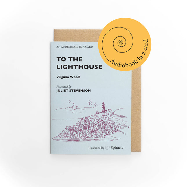 Audiobook in a Card: To The Lighthouse by Virginia Woolf