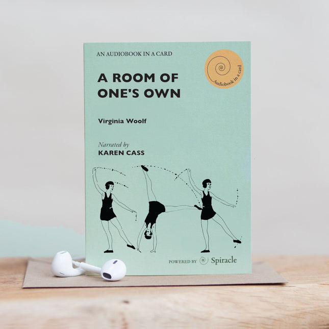 Audiobook in a Card: A Room of One's Own