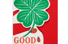 Good Luck Clover | Letterpress Cards | Cut-out Cards