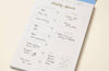 Picnic Productivity Weekly Planning Pad