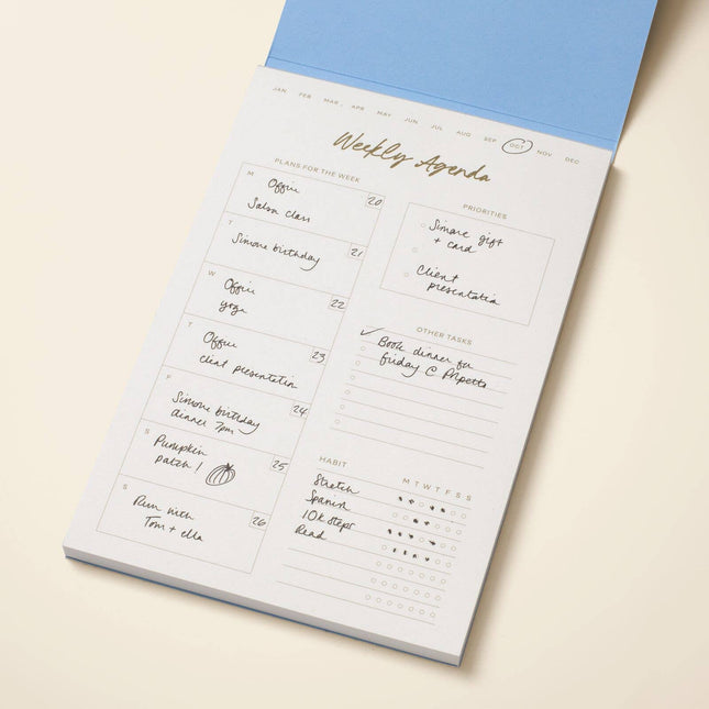Picnic Productivity Weekly Planning Pad