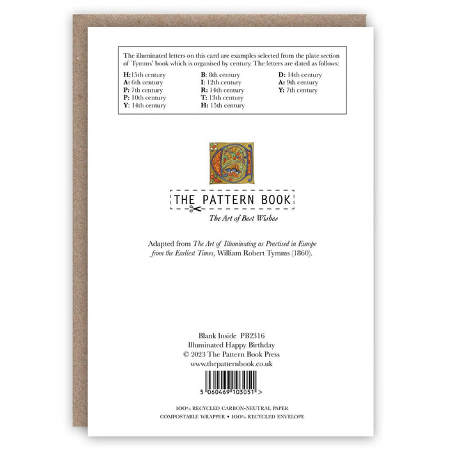 Illuminated Happy Birthday