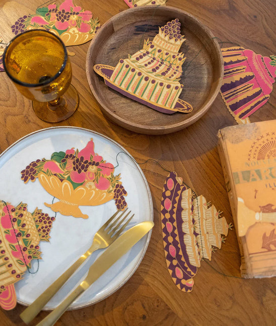 Banquet East End Press Garland