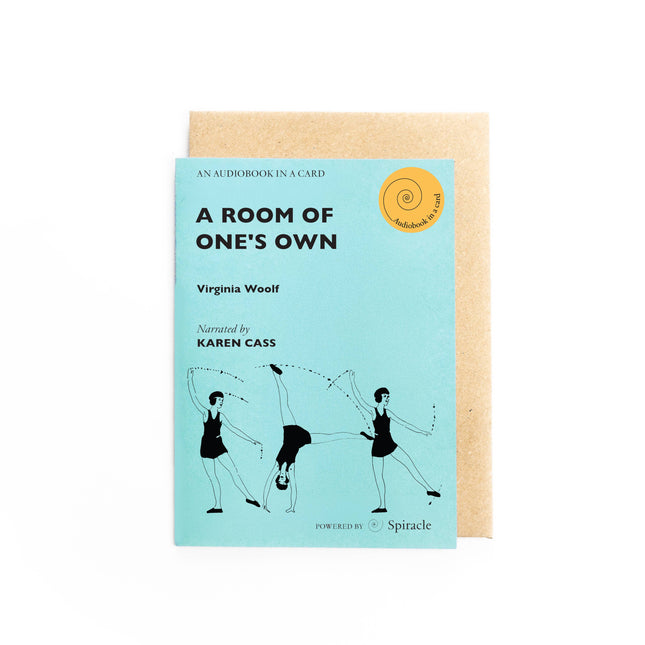 Audiobook in a Card: A Room of One's Own