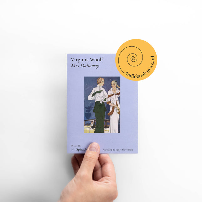 Audiobook in a Card: Mrs Dalloway by Virginia Woolf