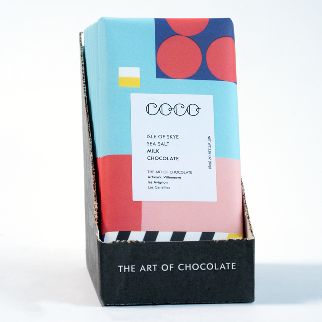 Isle of Skye Sea Salt Milk Chocolate Bar