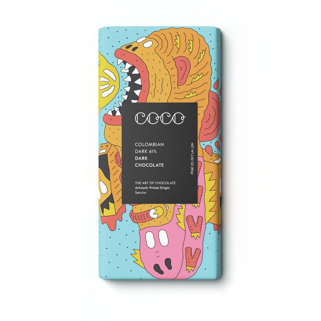 Colombian Dark Chocolate Bar 61%
