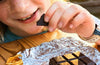 Blue Dogs, Milk Chocolate Cheesecake Bar With Gingernut Crun