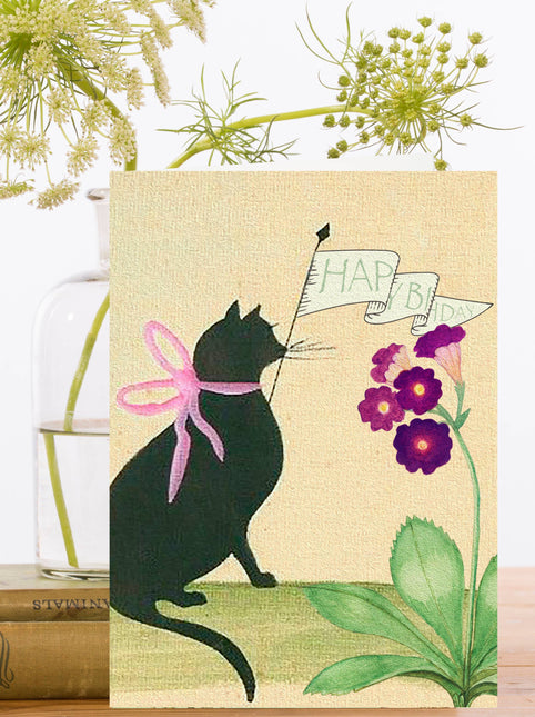 Cat Birthday Card