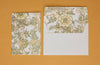 Hand Block Printed Greeting Card - GC Wild Rose Buttercream