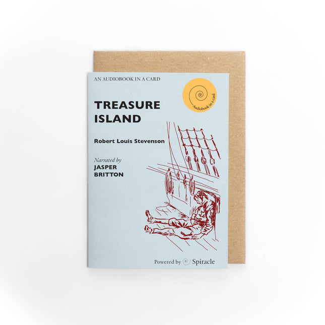 Audiobook in a Card: Treasure Island
