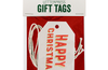 Happy Christmas | Gift Tag (3-Pack) 🎄