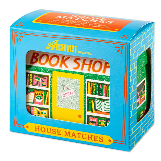 The Bookshop | House Matchboxes by Archivist