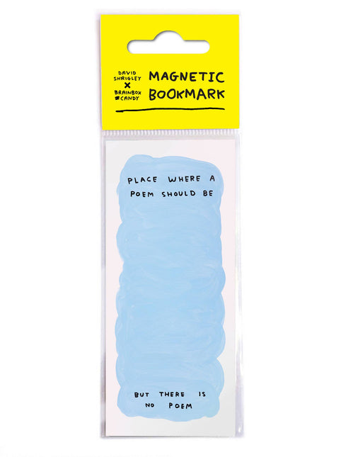 Place Poem Should Be Bookmark by David Shrigley