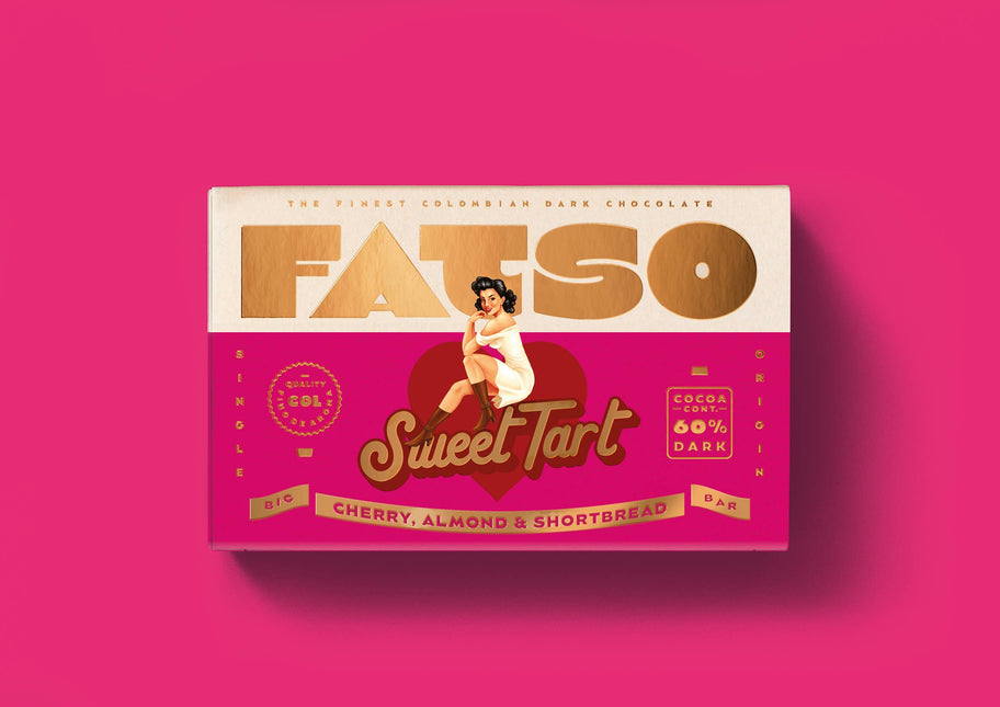 Sweet Tart 150g - 60% Dark Chocolate Bar