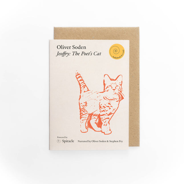 Audiobook In A Card: Jeoffry: The Poet's Cat 