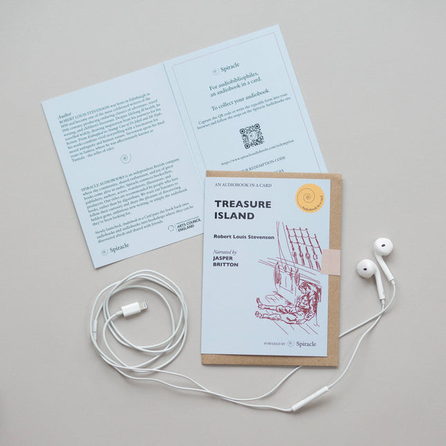 Audiobook in a Card: Treasure Island