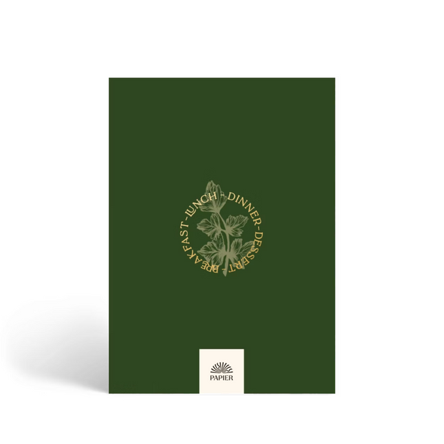Herb Garden Recipe Journal