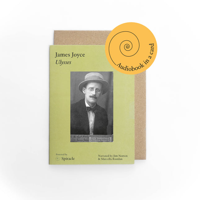 Audiobook in a Card: Ulysses by James Joyce