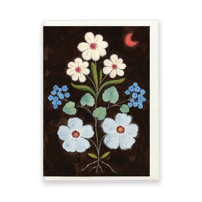 Moon Bloom card