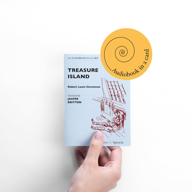 Audiobook in a Card: Treasure Island