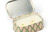 Printed Tin Candle - Pink & Green - Yuzu Woods