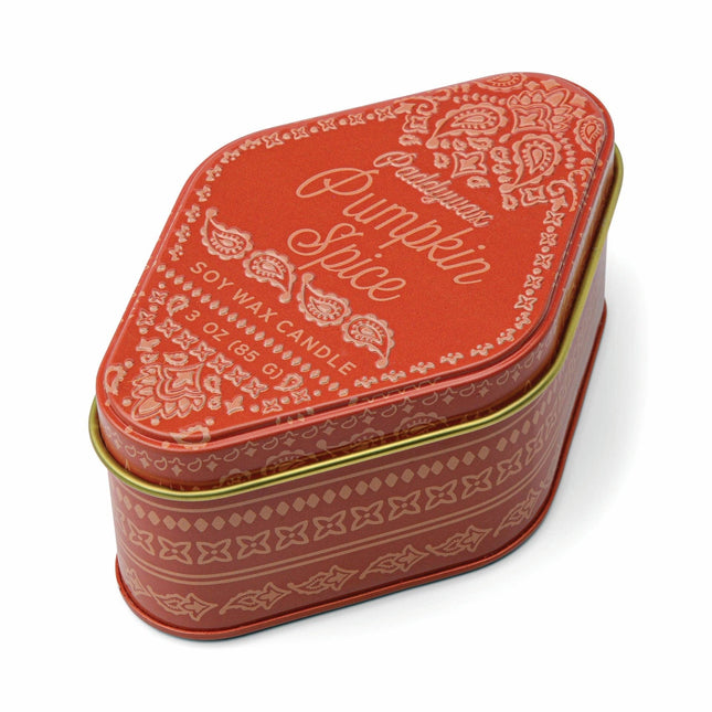 Paddywax Station Printed Tin - Pumpkin Spice