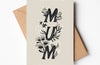 'Mum' Mother's Day Card