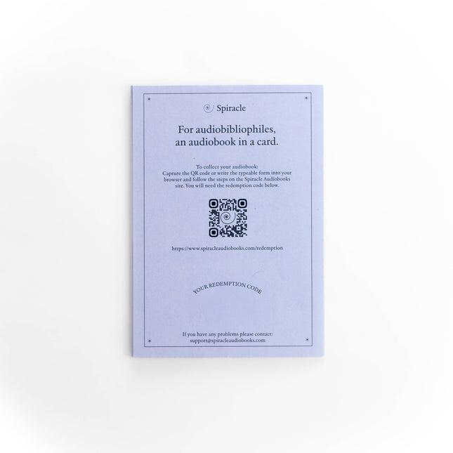 Audiobook in a Card: Mrs Dalloway by Virginia Woolf
