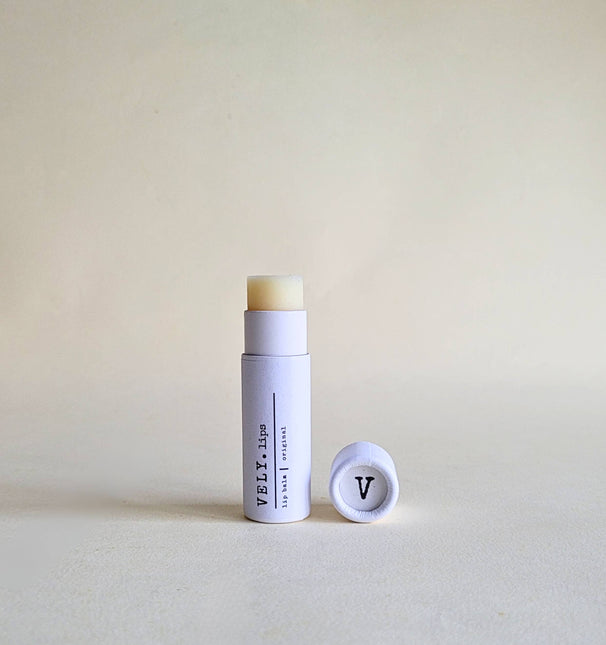Natural Vegan Lip Balm "Original" (Unscented)