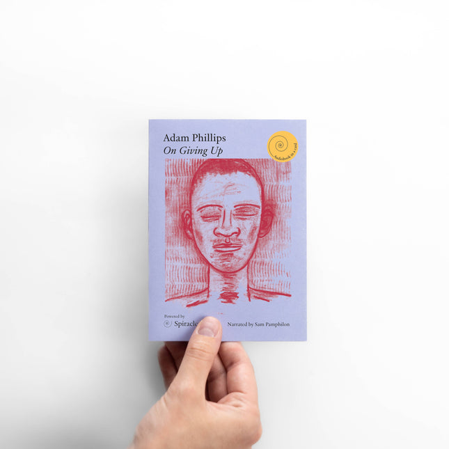 Audiobook in a Card: On Giving Up by Adam Phillips