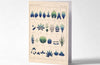 Greetings Card - Shapes of Leaves