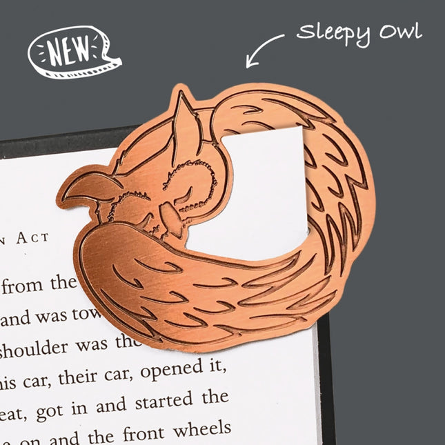 Curled Up Corners Bookmark