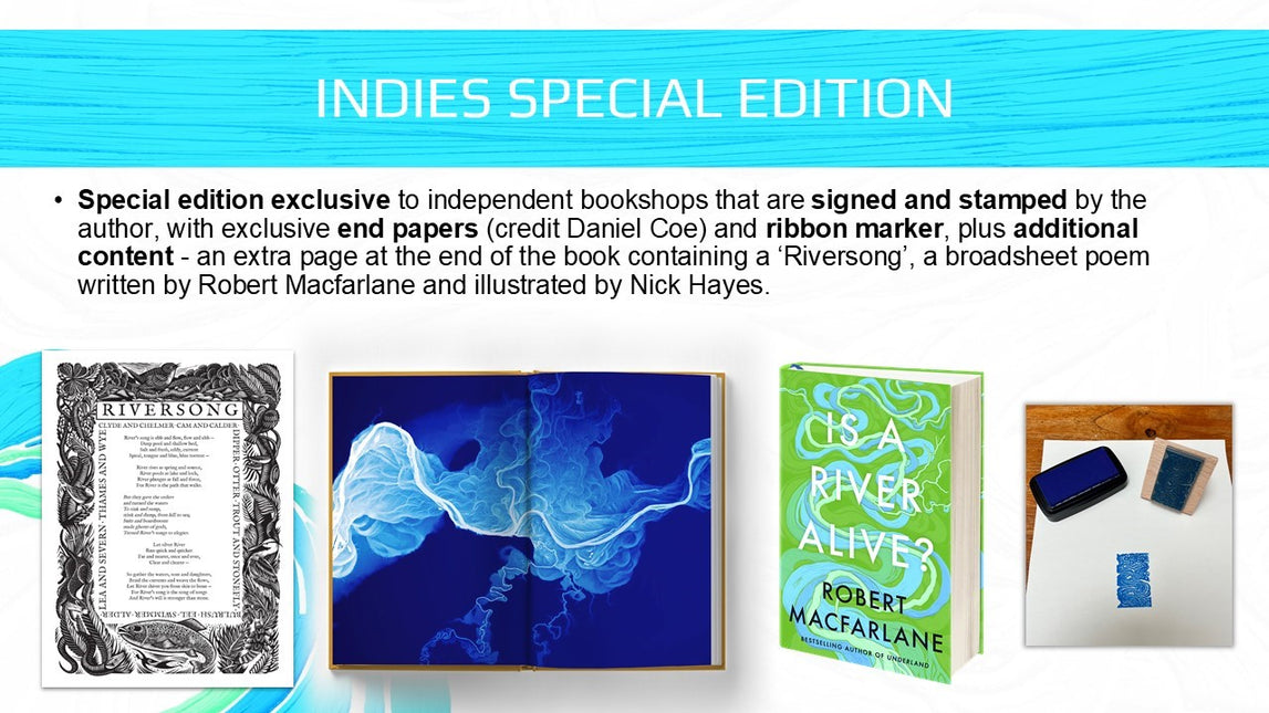 Is A River Alive? by Robert Macfarlane (SIGNED)