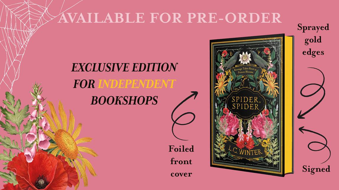Spider, Spider by L.C. Winter (SIGNED PRE-ORDER)