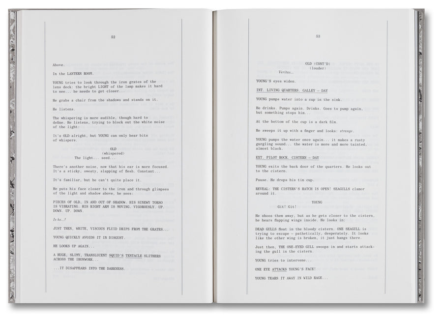 A24 The Lighthouse Screenplay Book