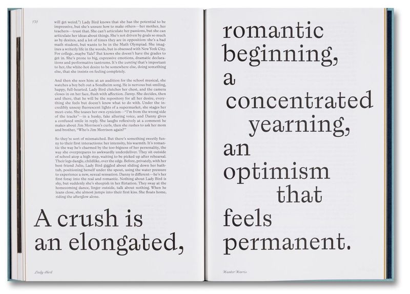 A24 Lady Bird Screenplay Book